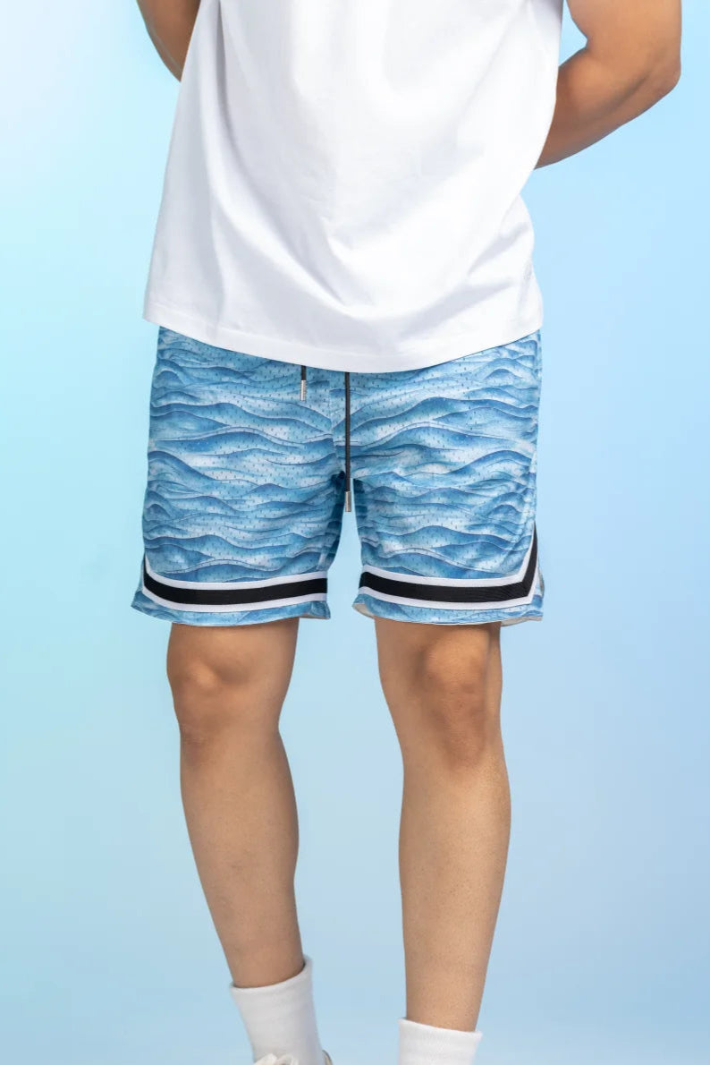 Be Like Water Mesh Shorts